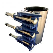 Ремонтный хомут IDRA - IDRA Dn50-600, Ру16,Т=120С,EPDM, корпус-SS304, замок-чугун GGG50, крепеж-оцинк.ст.