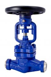 ВЕНТИЛИ ЗАПОРНЫЕ ГРАНВЕНТ KV37 DN 15-150 / PN 40 / Присоединение: С/С / Kv, м3/ч: 4,2-410 / Корпус: Сталь углеродистая / Уплотнение штока: Сталь нержавеющая